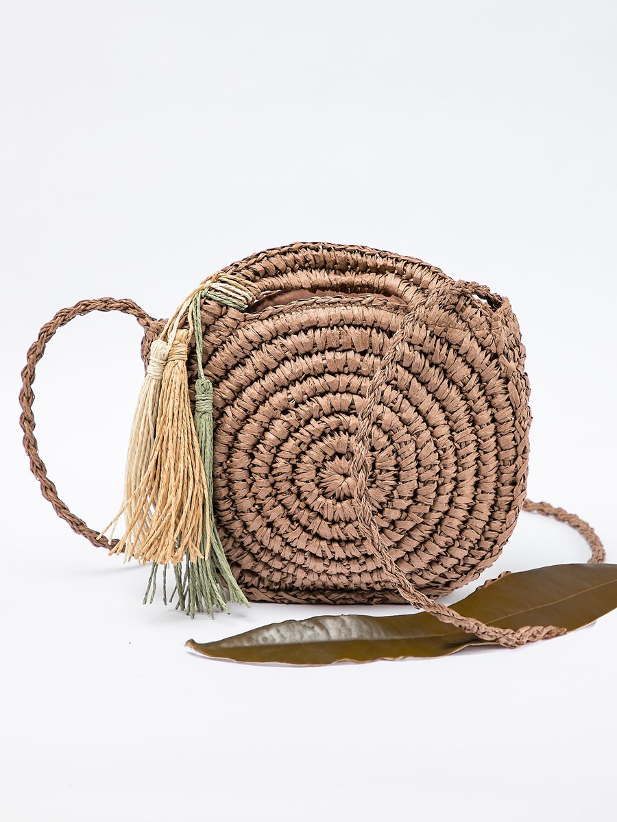 braided shoulder bag