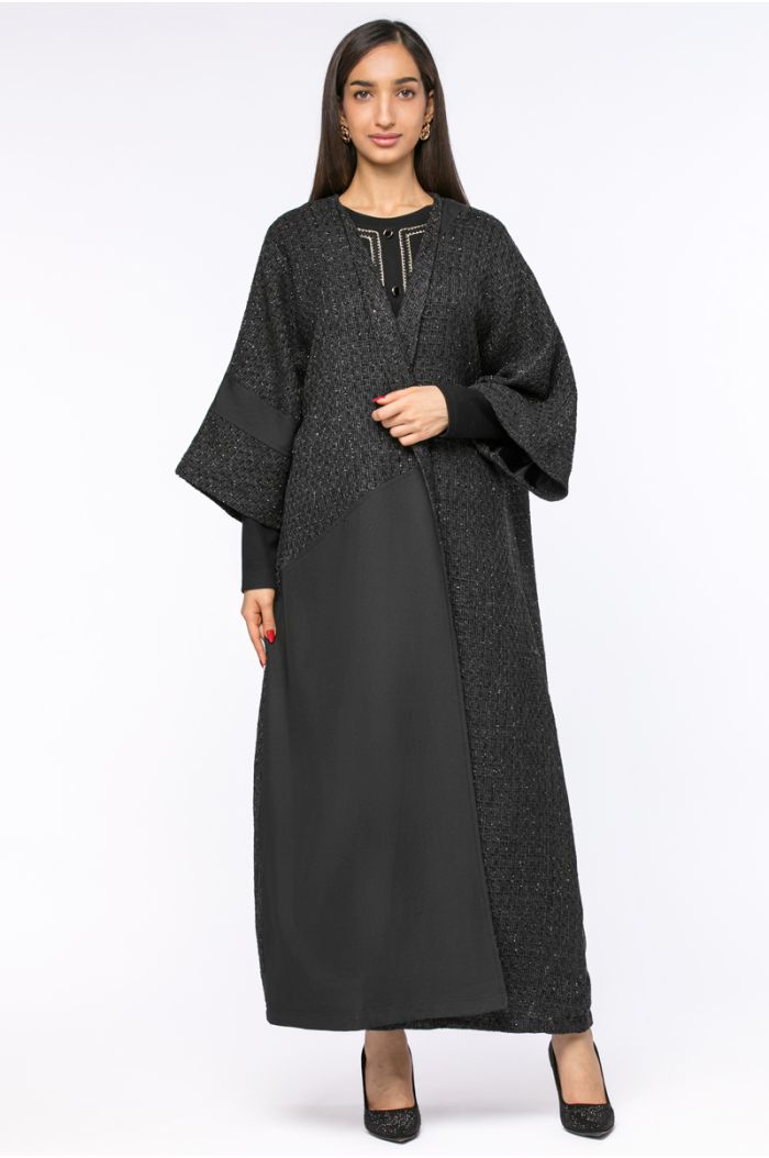 tuede outwear abaya