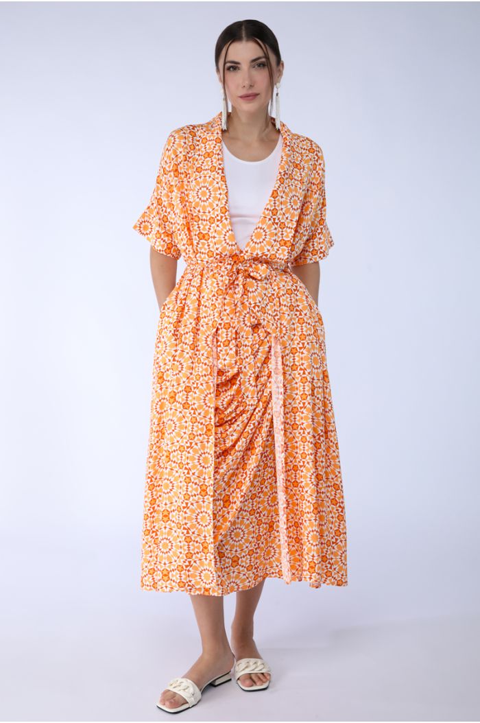 printed abaya
