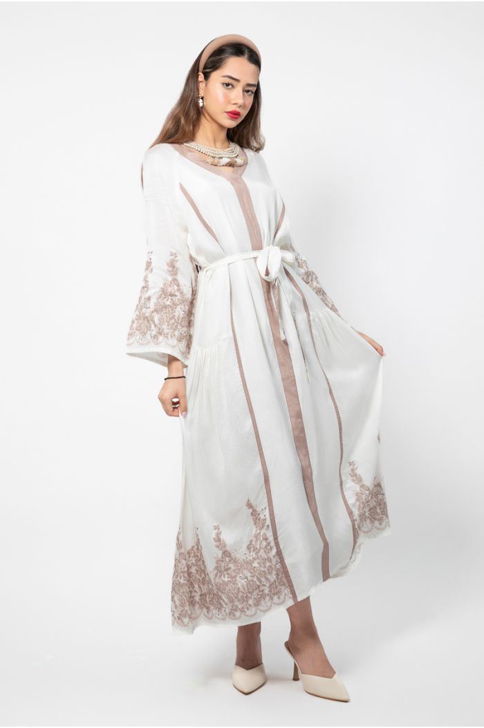 longline women dress with prints